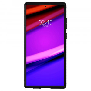 Husa telefon Samsung Galaxy S22 Ultra 5G - Spigen Rugged Armor - Black - Img 3