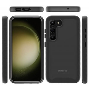 Husa telefon Samsung Galaxy S23 Plus + Folie - Techsuit Defense360 Pro - Black - Img 2