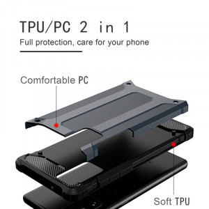 Husa telefon Samsung Galaxy S23 Ultra - Techsuit Hybrid Armor - Black - Img 2