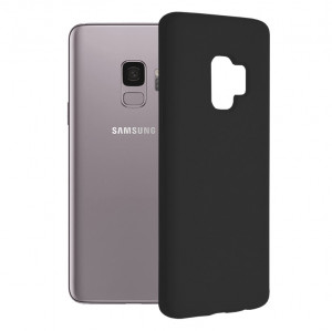 Husa telefon Samsung Galaxy S9 - Techsuit Soft Edge Silicone - Black - Img 1