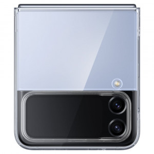 Husa telefon Samsung Galaxy Z Flip4 - Spigen Air Skin - Crystal Clear - Img 4