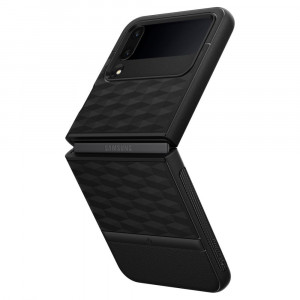 Husa telefon Samsung Galaxy Z Flip4 - Spigen Caseology Parallax - Matte Black - Img 2