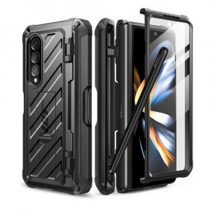 Husa telefon Samsung Galaxy Z Fold4 - Supcase Unicorn Beetle Pro - Black - Img 1