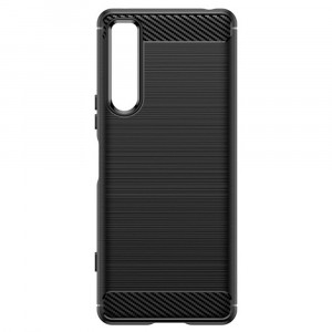 Husa telefon Sony Xperia 5 IV - Techsuit Carbon Silicone - Black - Img 4