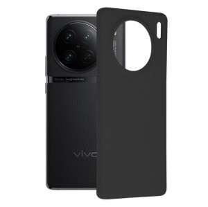 Husa telefon Vivo X90 Pro - Techsuit Soft Edge Silicone - Black - Img 1