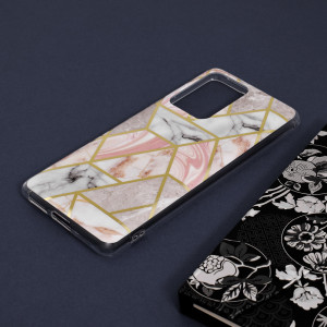 Husa telefon Xiaomi 11T / 11T Pro - Techsuit Marble Series - Pink Hex - Img 4