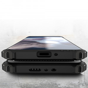 Husa telefon Xiaomi Mi 11 Ultra - Techsuit Hybrid Armor - Black - Img 2