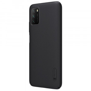 Husa telefon Xiaomi Poco M3 - Nillkin Super Frosted Shield - Black - Img 2