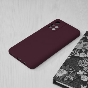 Husa telefon Xiaomi Poco M4 Pro 5G - Techsuit Soft Edge Silicone - Plum Violet - Img 3