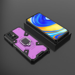 Husa telefon Xiaomi Redmi 10 / Redmi 10 2022 - Techsuit Honeycomb Armor - Rose-Violet - Img 3