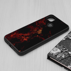 Husa telefon Xiaomi Redmi 9C / Redmi 9C NFC - Techsuit Glaze Series - Red Nebula - Img 3