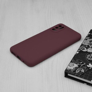 Husa telefon Xiaomi Redmi Note 10 5G / Poco M3 Pro 5G - Techsuit Soft Edge Silicone - Plum Violet - Img 4