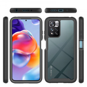 Husa telefon Xiaomi Redmi Note 11 Pro+ 5G + Folie - Techsuit Defense360 Pro - Black - Img 3