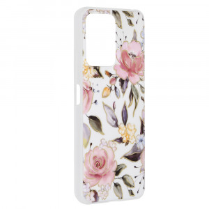 Husa telefon Xiaomi Redmi Note 12 5G / Poco X5 - Techsuit Marble Series - Chloe White - Img 2