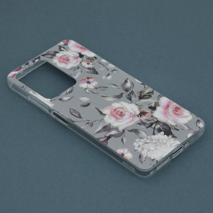 Husa telefon Xiaomi Redmi Note 12 Pro / Poco X5 Pro - Techsuit Marble Series - Bloom of Ruth Gray - Img 4