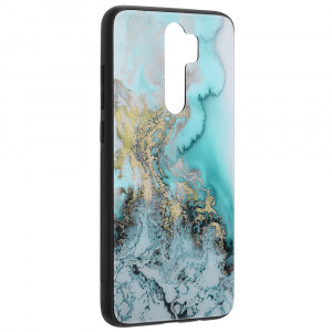 Husa telefon Xiaomi Redmi Note 8 Pro - Techsuit Glaze Series - Blue Ocean - Img 2