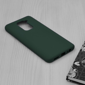 Husa telefon Xiaomi Redmi Note 9 / Redmi 10X 4G - Techsuit Soft Edge Silicone - Dark Green - Img 4