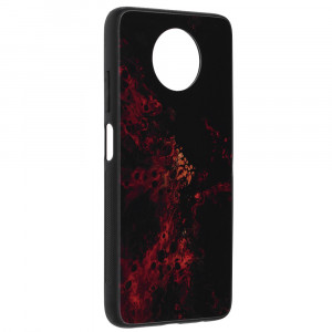 Husa telefon Xiaomi Redmi Note 9T 5G - Techsuit Glaze Series - Red Nebula - Img 3