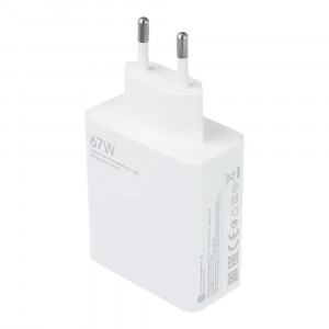 Incarcator pentru Priza USB, Super Fast Charging 67W - Xiaomi (MDY-12-EH) - White (Bulk Packing) - Img 3