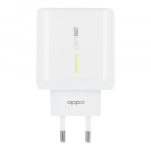 Incarcator USB, 65W - Oppo SuperVOOC - White (Bulk Packing) - Img 1