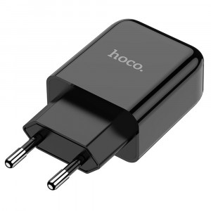 Incarcator USB-A, 10W, 2.1A - Hoco (N2 Vigour) - Black - Img 3