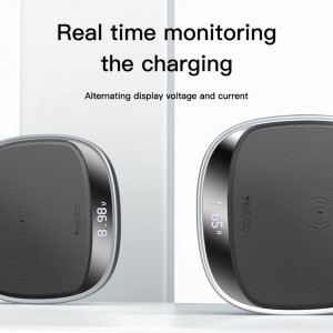 Incarcator Wireless Fast Charge - Yesido Universal (DS11) - Black - Img 3