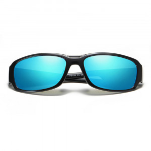 Ochelari de Soare - Techsuit Polarised TR90 (MM108) - Bright Black / Ice Blue - Img 2