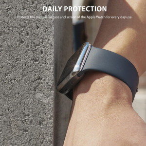 Rama pentru Apple Watch 7 / 8 (41mm) - Ringke Bezel Styling - Glossy Silver - Img 3