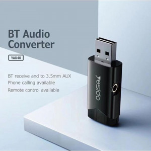 Receiver Bluetooth pentru Masina - Yesido (YAU40) - Black - Img 3