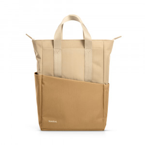 Rucsac pentru Calatorie cu 3 Compartimente, 12l - Tomtoc (T63M1K1) - Sand Brown - Img 1