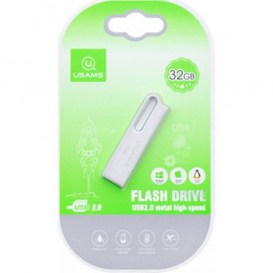 Stick de Memorie USB 32GB - USAMS High Speed (US-ZB098) - Silver - Img 2