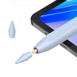 Stylus Pen cu Functiile Palm Rejection si Tilt - Baseus Smooth Writing 2 Series (SXBC060103) - Blue - Img 4