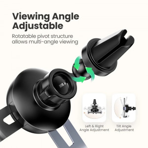 Suport Auto Grila Ventilatie - Ugreen Gravity Grip (50564) - Space Gray - Img 2