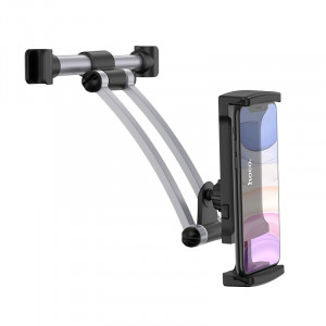 Suport Auto Telefon / Tableta - Hoco Handsome (CA62) - Black - Img 3