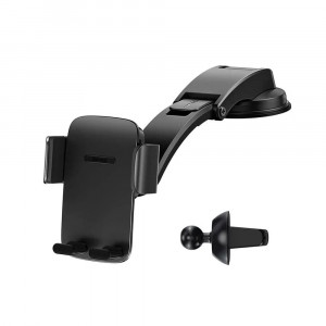Suport Auto Telefon Universal - Baseus Gravity Grip (SUYK010001) - Black - Img 1