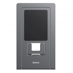 Suport Birou Telefon / Tableta - Baseus Foldable (LUKP000013) - Gray - Img 3