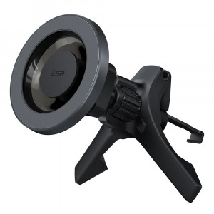 Suport Grila Ventilatie pentru Telefon - ESR HaloLock - Metallic Grey - Img 1