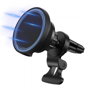 Suport pentru Grila de Ventilatie MagSafe - ESR HaloLock Shift - Black - Img 1