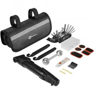 Trusa Reparat Bicicleta - RockBros Multifunction Tool Set (GJ9816) - Black - Img 1