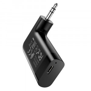 Adaptor Audio Jack la Bluetooth - Hoco Dawn (E53) - Black - Img 4