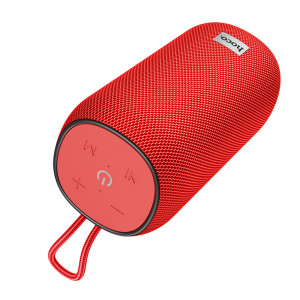 Boxa Wireless BT 5.0, FM, Card TF, Disk U, TWS, USB, 5W, 1200mAh - Hoco Sonar (HC10) - Red - Img 2