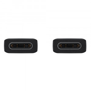 Cablu de Date USB-C la Type-C Fast Charging 3A, 1m - Samsung (EP-DA705BBEGWW) - Black (Blister Packing) - Img 3