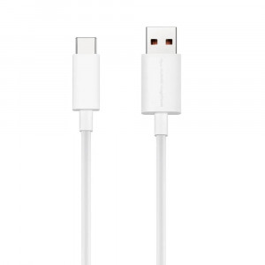 Cablu de Date USB la Type-C Super Fast Charging 8A, 1m - Huawei (LX1218) - White (Bulk Packing) - Img 4