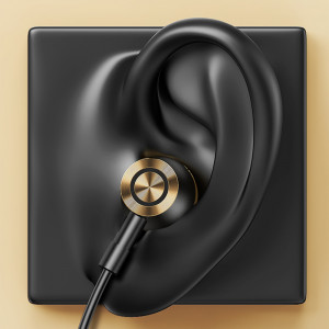Casti Audio In-Ear Type-C, 1,2m - USAMS (EP-43) - Black - Img 3