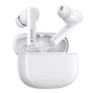 Casti Bluetooth Active Noise Cancelling, BT 5.2 - Ugreen HiTune T3 (90206) - White - Img 1