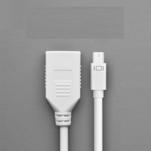 Convertor Mini DisplayPort la DisplayPort 4k@2k, 15cm - Ugreen (10445) - White - Img 3