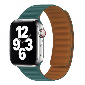 Curea pentru Apple Watch 1 / 2 / 3 / 4 / 5 / 6 / 7 / SE / 8 (38 / 40 / 41mm) - Techsuit Watchband (W035) - Turquoise - Img 1