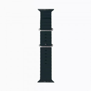 Curea pentru Apple Watch 1 / 2 / 3 / 4 / 5 / 6 / 7 / SE / 8 (38 / 40 / 41mm) - Techsuit Watchband (W038) - Black - Img 3