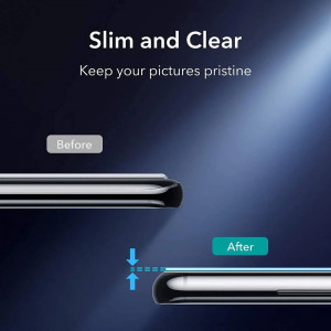 Folie Camera pentru Realme 8 - Techsuit Full Camera Glass - Black - Img 3