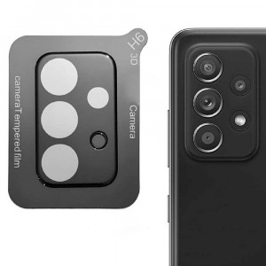 Folie Camera pentru Samsung Galaxy A32 4G / A32 5G - Mocolo Silk HD PRO Camera Glass - Black - Img 1